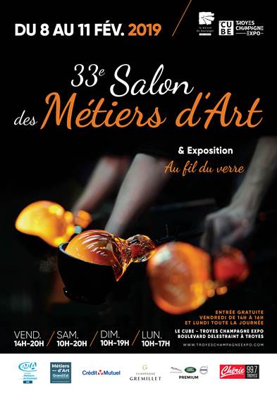 Salon des Métiers d'Art du 08 au 11 février 2019